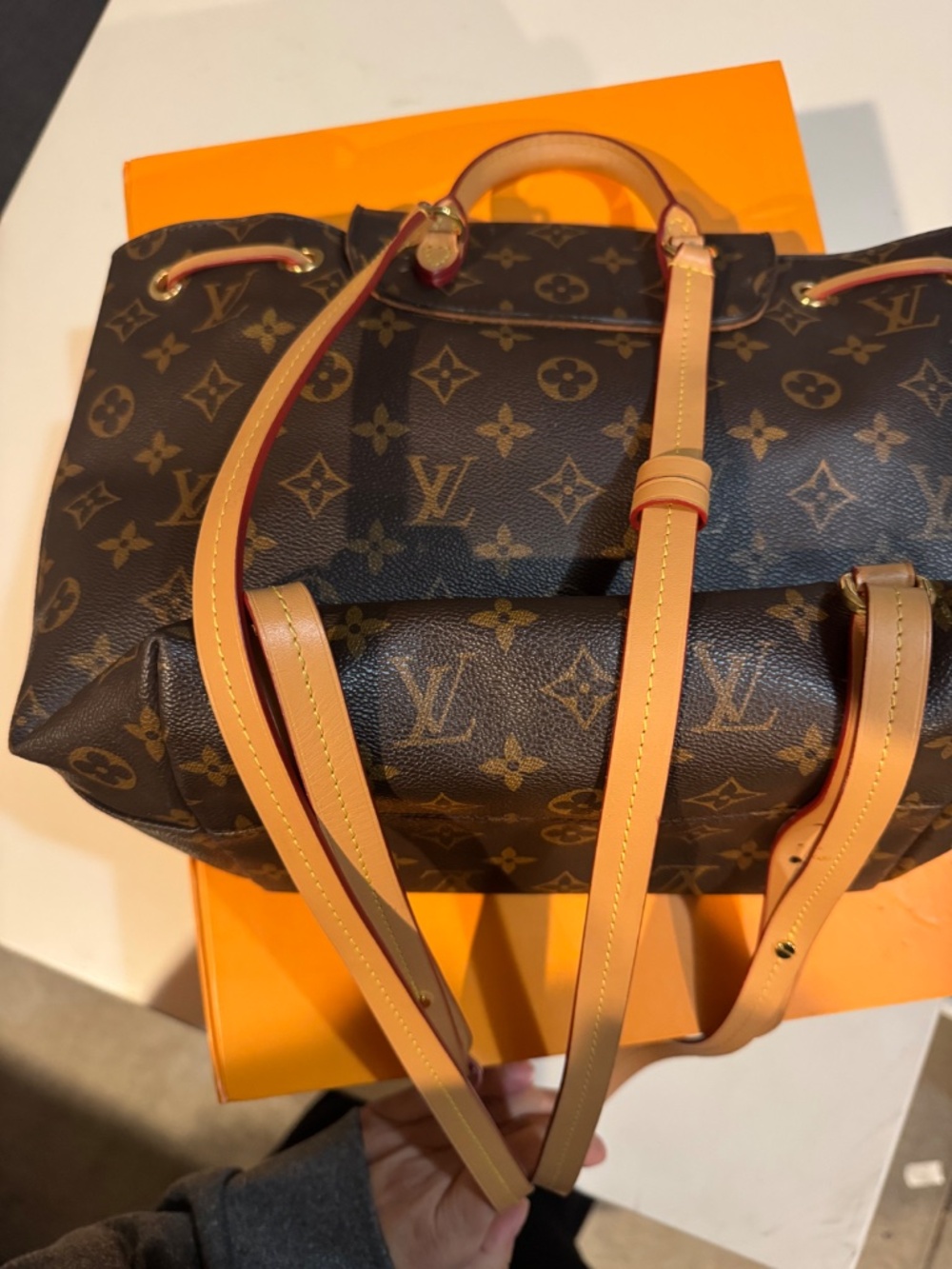 LOUIS VUITTON Monogram Montsouris PM - Picture 9 of 10